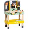 Le Toy Van - TV475 - Banco degli Attrezzi per Bambini in Legno Certificato FSC, 3 Anni, Gioco Tavolo Attrezzi da Lavoro con 12 Accessori, 50 x 39 x 76 cm, Giocattolo Montessori Ecologico