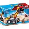 PLAYMOBIL 70445 City Action Construction Front End Loader with Movable Bucket, for Children Ages 5+