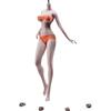 AMITD TBLeague Phicen PLLB2021-S40A 1/6 Scale Phicen Female Seamless Pale Body per Action Figure Attached Feet Without Head Sculpt, multicolore, SJYT-001