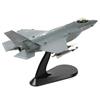 NUOTIE 1/72 F-35A Stealth Fighter Aircraft Model Modello di aereo militare da attacco congiunto Kit di aeroplani in metallo pressofuso con supporto per adulti appassionati di militari...
