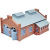 Outland Models Capannone locomotiva di layout ferroviario/casa del motore (2-stalla) 1:160 N Gauge