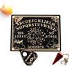 Generico Tavola Ouija - Legno 30x22x0,3cm | Tavola Divinatoria | Tavolas Pendolo | Tavolas Metafisica con Collana Pendolo di per Guida Spirituale E Pratiche Divinatorie