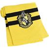 Funidelia | Sciarpa Tassorosso Harry Potter Ufficiale per Donna e Uomo Hogwarts, Maghi, Films & Series - Giallo, Accessorio per Costume