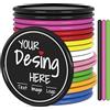 Zkgiftsdz Custom Poker Chips,personalized poker set Double sided printing,custom poker chips with logo/Text/Photo，Good for Drink Token, Business Card, Party