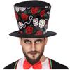 Atosa Generique - Cappello a Cilindro Dia de Los Muertos Adulto