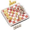 Odoria 1/12 Miniatura Scacchiera con 32PZ Scacchi Casa Delle Bambole
