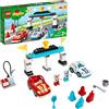LEGO DUPLO Town Race Cars 10947 Cool Car-Race Building Toy; Imaginative, Developmental Playset for Toddlers and Kids; New 2021 (44 Pieces)
