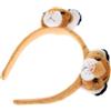 SOPOTUTU Cerchietto Tigre in Peluche Cotone Pp, Sicuro e Confortevole, per Feste a Tema Animale e Accessorio per Performance Fotografiche