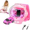 Generico Orologio Telecomandato Per Auto - Giocattolo Da Corsa Da Polso A Forma Di Cartone Animato, Mini Orologio RC Per Auto Da 2,4 GHz, Controllo A Lunga Distanza Ricaricabile Tramite USB, Design Resistente
