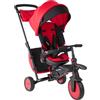 smarTrike STR7 - Passeggino a triciclo per bambini, compatto, triciclo facile da spingere, funge anche da bicicletta per bambini, triciclo deluxe dai 6 mesi in su, rosso e nero