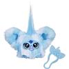Furby Furblets SNO-Way Holiday Edition Mini Friend, 45+ suoni, musica festiva, parla solo furbish, giocattoli elettronici di peluche per ragazze e ragazzi, animali domestici interattivi, blu e bianco,
