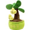 Generico Peluche Con Pianta In Vaso - Peluche Corto, Giocattolo Farcito Con Albero Dei Soldi Di Piccole Dimensioni | Morbida Pianta Di Cotone PP Per Bambini, Adolescenti, Adulti, Decorazioni Per La Casa, Decor