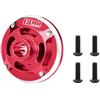 GPM Alluminio 7075-T6 Alloy Ring Gear Adapter Plate for Traxxas 1/6 Funco Pro Scale 2WD Sand Car 8S-109076-4 Upgrades - Red