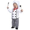 Pegasus COSTUME DI CARNEVALE DA CUOCO VESTITO CHEF ALLE PRIME ARMI PRIMAINFANZIA DA 10 A 36 MESI (13/18 MESI)