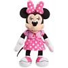 Giochi Preziosi - Minni Morbido Peluche Musicale, Basta Premere la Manina per Attivare la Musica, con Funzione Sonora e Luminosa, 28 cm, Giocattolo per Bambini dai 12 Mesi, MCN21000