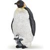 Papo - Statuina Pinguino Imperatore Realistica - 3 Anni + - Collezione Universo Marino - Gioco Educativo Animali Polari - Idea Regalo Giocattolo Bambina Bambino