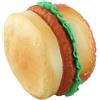 CYRENT Realistico PU Burger Modello Per Bambini Divertente Simulazione Cibo Gioco Prop Per Lo Sviluppo Cognitivo per La Casa Cucina Decorazione Del Partito
