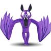 Kouipoie Peluche 99 notti nella foresta, il cervo cattivo del gioco, morbido peluche per bambini e adulti, regalo per Halloween e compleanni (pipistrello)