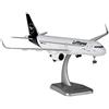 Limox Lufthansa Airbus A320-200 D-AIZW - Modellino di aereo in scala 1:200, con licenza ufficiale, con supporto, per collezionisti e fan, decorazione fedele ai dettagli, per vetrina e scaffale