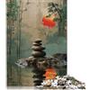 GQmoney Puzzle per adulti 1000 pezzi Puzzle Giardino Zen Tramonto Puzzle Giocattolo Educativo Giochi Decorazione per la famiglia 1000 pezzi (75x50 cm)