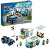 LEGO City Nitro Wheels Stazione di Servizio con SUV, Camper e Tavole da Surf, Automobili Giocattolo per Bambini, 60257