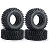 Runup 4 pneumatici in gomma morbida 1.0 per Axial 1/24 RC Crawler Car SCX24 90081 AXI00001 AXI00002 AXI00005 Gladiator (A-50 mm)