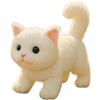 Generico Giocattolo Elettrico Per Gatti In Peluche - Robot Interattivo A Batteria | Simulazione Di Animali Domestici Per Giochi Per Bambini, Divertente Compagno Di Animali Domestici Robotici Per L'intr