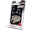 Revell Easy-Click 01100 - Kit modellino in plastica, motivo: Millennium Falcon (Han Solo) di Star Wars, in scala 1:241, non costruito, precolorato, a incastro (non colla)