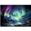 Generic Puzzle con cielo con aurora boreale, 300/500/1000 pezzi (1000 pezzi (50 × 75 cm)