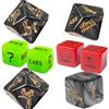 TAUOE Giochi di dadi Giochi per coppie Giocattoli per coppie Idee regalo Dadi per la serata romantica Parti del corpo e azioni fosforescenti Giochi di coppia maliziosi per la camera da letto
