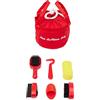 LeMieux Toy Pony Grooming Kit Ember - include spazzole, pettine per curry, spugna, groviglio e zoccoli - Conservare in mini borsa con coulisse - adatto per bambini dai 3 anni in su