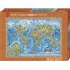 HEYE Amazing World 29846 - Poster 2000 pezzi, motivo: Map Art, poster incluso