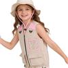 Generico Costume Da Esploratore Per Bambini | con Tasche Abbigliamento Lavabile - Kit Gilet Esploratore Outdoor Ragazzi | Per Ragazzi E Ragazze Escursioni All'Aperto Campeggio Esplorazione