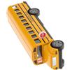 INOOMP 1pezzi Autobus Giocattolo in Lega Tirare Indietro Scuolabus Giocattolo Per Ragazzo Ragazza Macchinina Portatile Senza Batteria Divertente