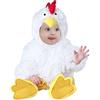 Generic Costumi Carnevalle Neonati Completo di Pulcino Tutina Pagliacetto Bambino Neonata Unisex Costume da Pulcino per Bebè per Neonati Taglia 3-24 Mesi Animali, Gallina, Galllo, Pollo (White-C, 3-6 Months)
