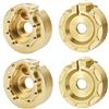 ZuoLan XUNJIAJIE 4 Pezzi RC Wheel Heavy Weights Counterweight per Traxxas TRX-4 1/10 Scala RC Buggy Car (#B Stile)