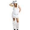 Funidelia | Costume da Orso Polare da per Donna Taglia XL Animali, Orso - Multicolore