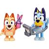 Giochi Preziosi Coppia personaggi bingo e bluey fotografo con macchina fotografica e pupazzo come accessori per bambini a partire da 3 anni, BLY07200