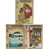 Prophila Collection Aden - Kathiri Stato 157B-159B (Completa Edizione) Imperforato Francobolli MNH ** MNH 1967 Giapponese Arte (Francobolli per i Collezionisti) Pittura