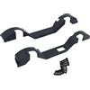 ZEZEFUFU 2 PZ 1/18 RC Auto Fango Flaps Fender Set per Traxxas TRX-4M per Bronco RC Crawler Auto Aggiornamenti Parti