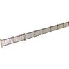 WWS War World Scenics War World Scenics 1mm MDF Scala 00 Staccionate Modellismo di Sicurezza (Ca. 1,2 m Lungo) - Modellismo Ferroviario Diorama Paesaggio