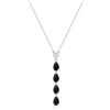 Brosway Collana Donna, Collana in Argento e Mystery Black | Collezione Fancy - FMB115