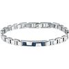 Sector No Limits Bracciale Uomo in Acciaio, Smalto, Collezione PREMIUM - SAVK14