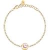 Morellato Bracciale Donna in Argento 925‰ riciclato Dorato con Pietra Colorata, Collezione TESORI ETERNI