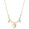 Brosway Collana Donna, Collana in Acciaio e Cristalli con Simbolo Cuore | Collezione Chakra - BHKN162