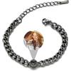 AAQ Bracciale con foto personalizzata - bracciale con proiezione e immagine incorporata, personalizzato unisex, regalo donna/mamma/moglie personalizzato