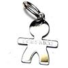 BLUSUPERSHOP COLLANA 45 cm BRACCIALE 22 CM REGOLABILE argento 925 o ciondolo bebe' 20X20 mm maschio o femmina bimbo bimba CON INCISIONE NOME FIGLIO MASSIMO 9 LETTERE SUL DAVANTI (1 MASCHIO CON INCIZIONE)