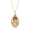 Sakrami Collana con Medaglia Madonna Miracolosa in Oro Giallo 9KT - Gioiello Religioso per Donna e Bambina - Idea Regalo per Prima Comunione, Cresima, Occasioni Speciali + Confezione Regalo