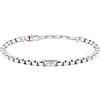 Sector No Limits Bracciale Uomo in Acciaio, Collezione MARINE, Ancora, Idee Regalo Fidanzato, Amico - SAGJ41