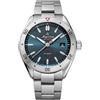 Alpina Orologio analogico da uomo al quarzo con cinturino in acciaio inossidabile mid-39663, argento